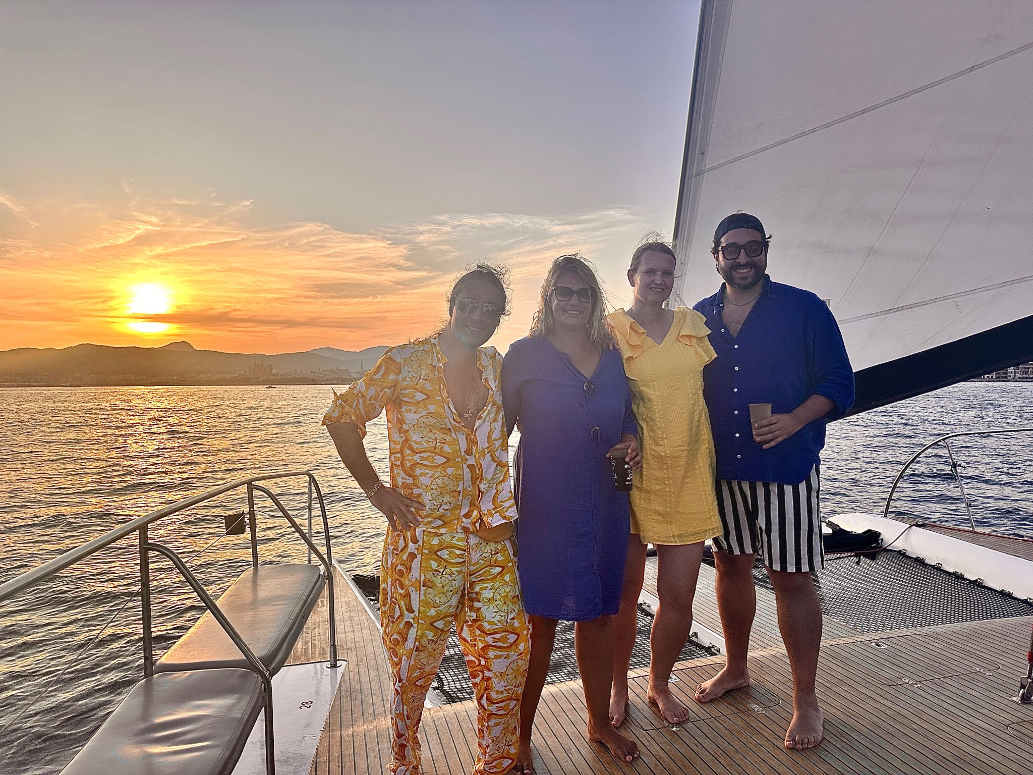 On a boat trip in the evening sun off the coast of Mallorca. &copy; q.beyond logineer GmbH